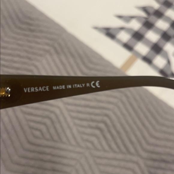 Versace Black and Brown Sunglasses - Picture 3 of 7